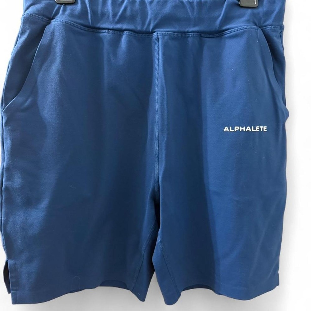 Aphalate shorts for men navy blue shorts